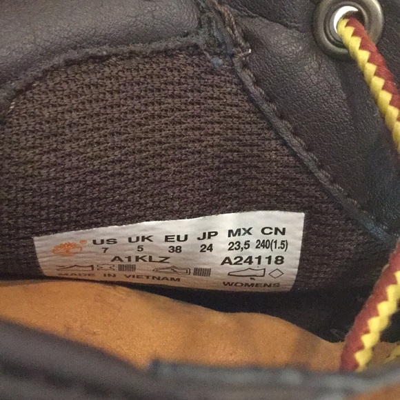 Timberland Ortholite High Top Great for Rain and Snow!! - Picture 6 of 8